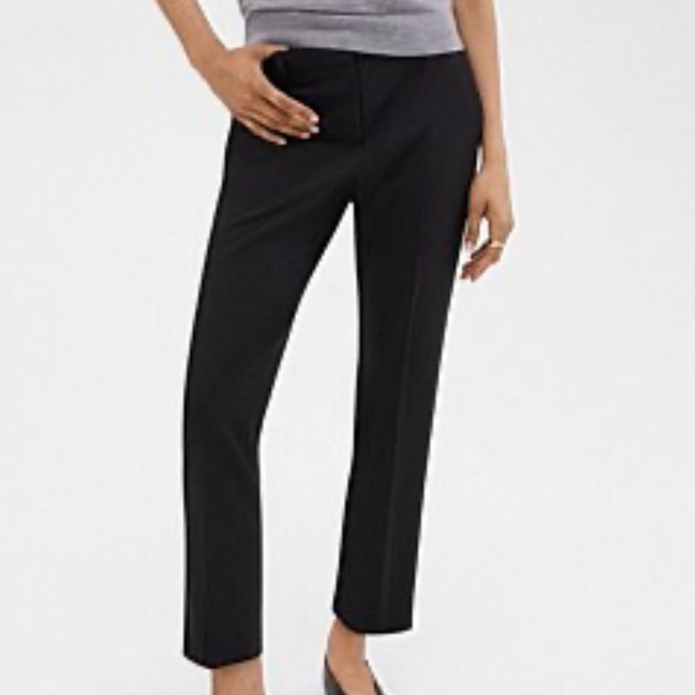 Theory Women's Black Tailored Pants size 12